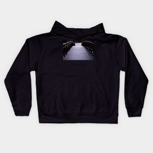 Snowy Bridge Kids Hoodie